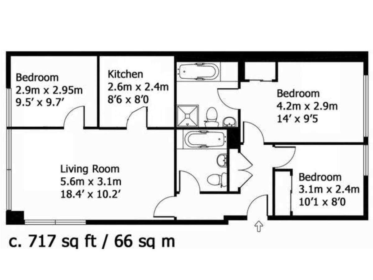 Superb Modern 3bed 2bath, Trendy Fitzrovia W1 By Oxford Street With Lots Of Local Info Provided Apartment London