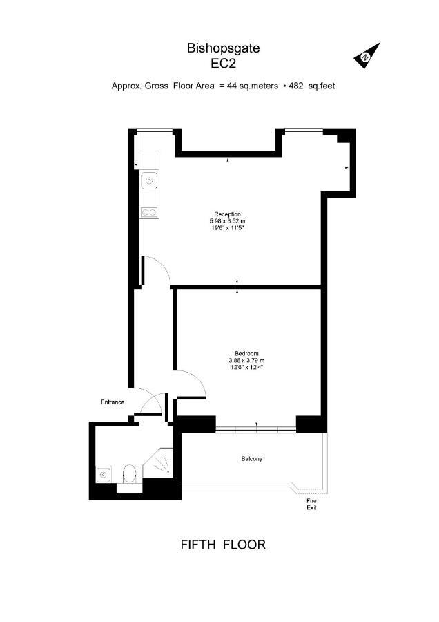 Feriehus 5, 48 Bishopsgate By Living